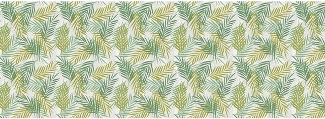 d-c-fix Tischdecke Rain Forest Blättermuster, grün/bunt, wasserabweisend und fleckenabweisend, B/B: 150 x 220 cm - Bild 1