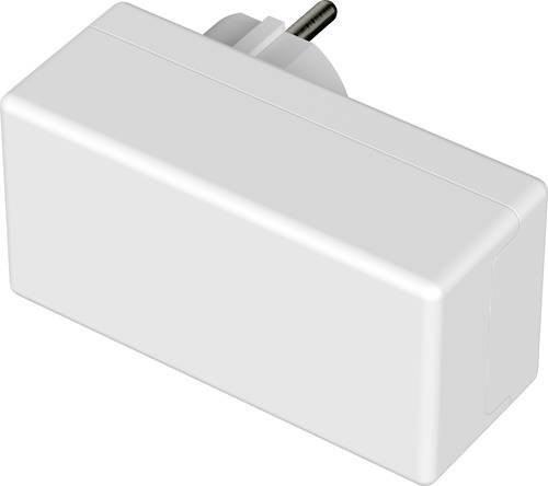 Bopla SE 420 E/CEE -9016 Stecker-Gehäuse aus Kunststoff in Weiß B/T/H: 100 x 50 x 40 mm - Bild 1
