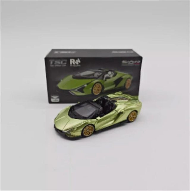 Linyi Toy Car V12 Vantage Valkyrie Sian Cabriolet, Diecast Modellauto, 1:64, ab 14 Jahren - Bild 1