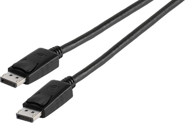 Vivanco DisplayPort Kabel in Schwarz, Länge: 3,0 m - Bild 1