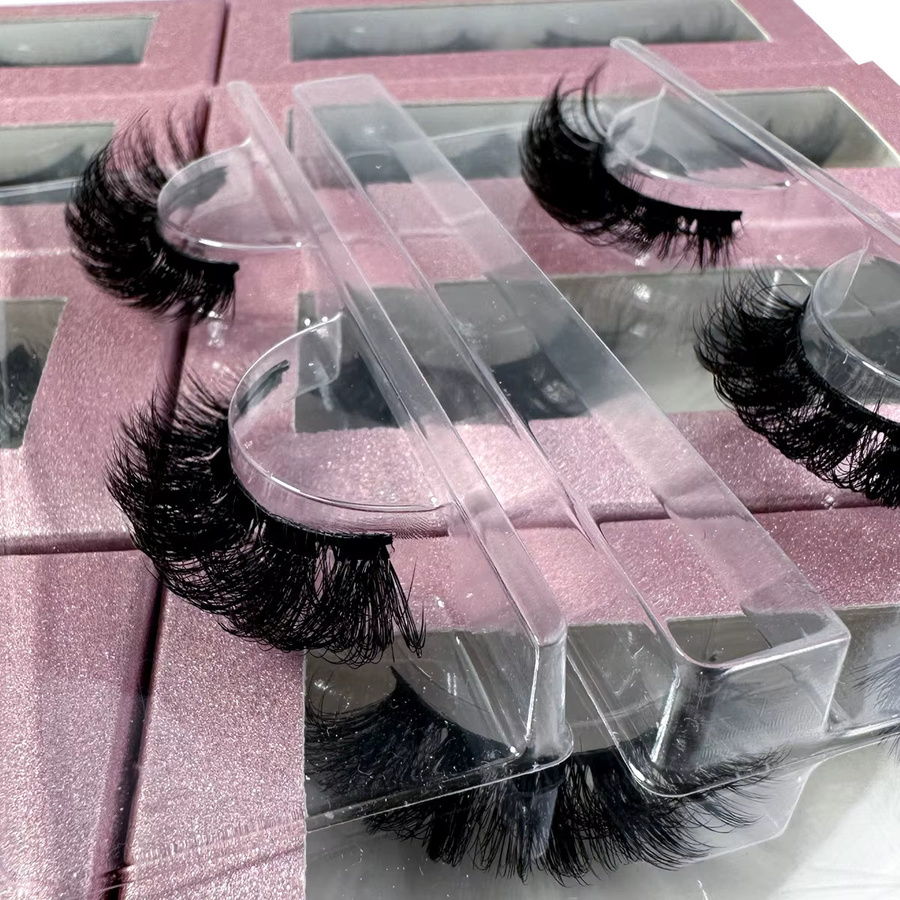 LYBCG Kunstwimpern D-Curl, 5D Flauschig, Unisex - Bild 5