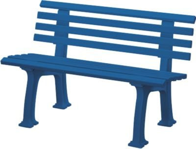Blome Gartenbank 2-Sitzer in Blau, Länge: 120 cm - Bild 1