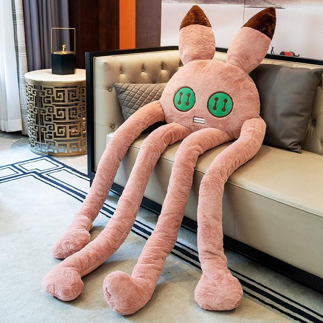Yiran toy Riesiges Plüschtier, Schwarz, Rosa, 175cm - Bild 1