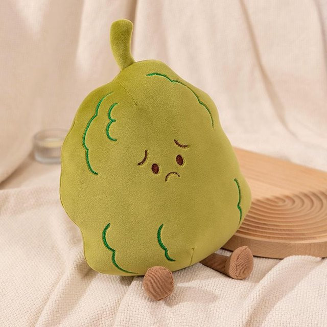 Yiran toy Honigmelone Durian Frucht Plüschtier, Puppe, Grün, Bunt / Mehrfarbig - Bild 1