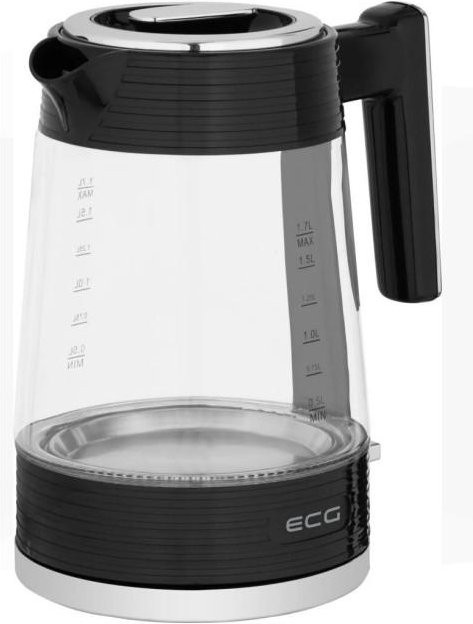 ECG Wasserkocher RK 1750 Strip, transparent, 1,7 l - Bild 1