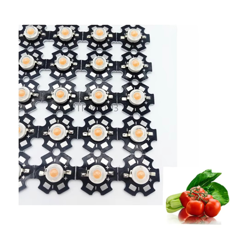 25 Stück Cree High Power LED Chips mit Aluminium Stern PCB in verschiedenen Farben (RGB) mit 3 W - Bild 3