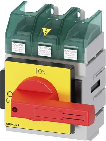 Siemens Lasttrennschalter 3LD56000TK13 in Rot, Gelb und Mehrfarbig - Bild 1