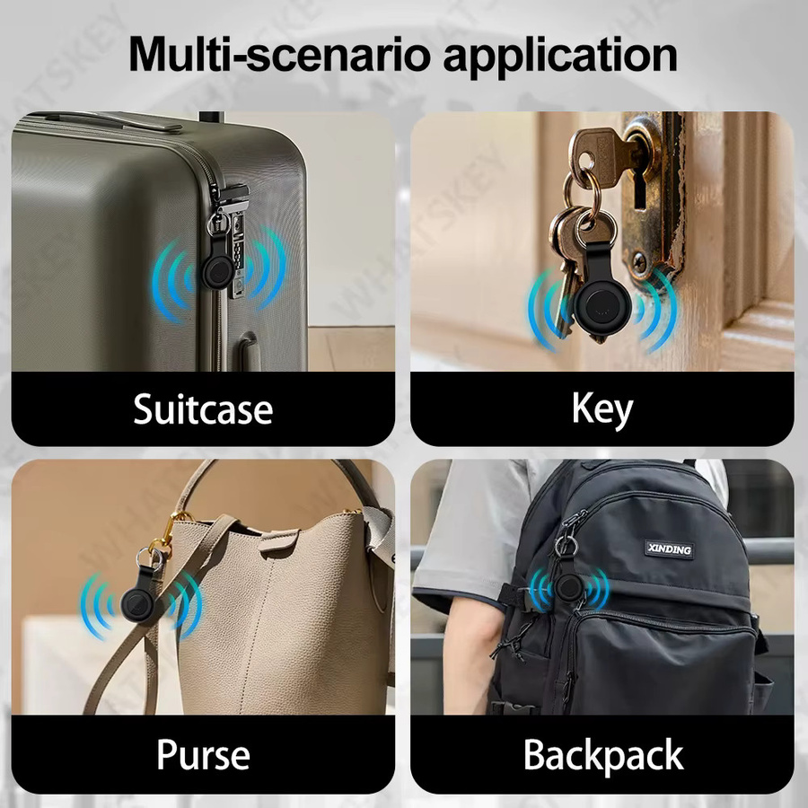 Peocke Smart Tag GPS Tracker für Google Find My Device, tragbares GPS Tracking Gerät in Schwarz für Brieftasche, Schlüssel oder Fahrrad - Bild 5