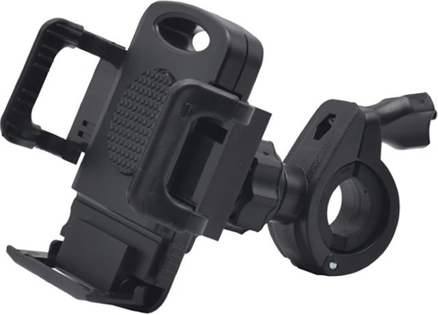 LRBH Motorrad-Telefonhalterung und Fahrrad-Telefonhalter in Schwarz als Lenkerklemme für alle Smartphones und Mobilgeräte - Bild 1