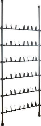 WENKO Relingset aus Metall in Schwarz, B: 94 cm, H: 165-300 cm, T: 9 cm - Bild 1