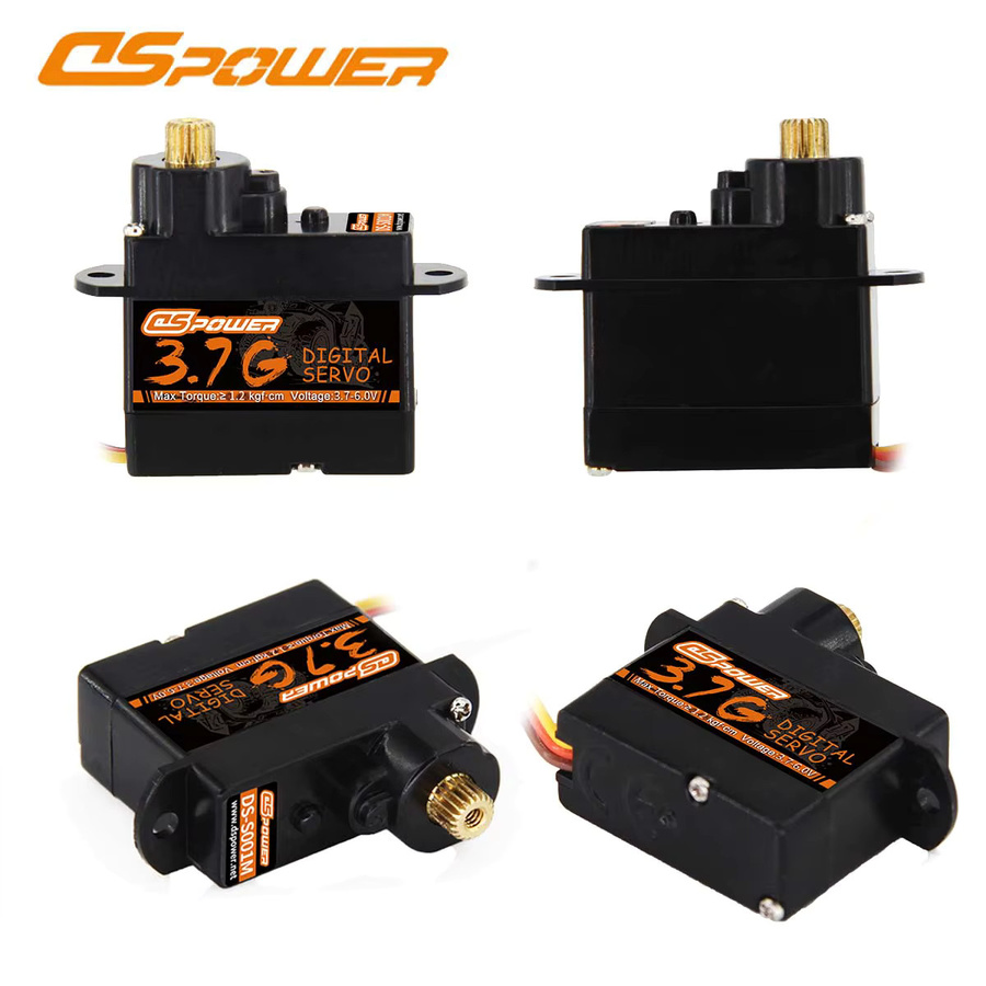 DSpower Micro Digital Standard Servo, Coreless Motor, Metallgetriebe - Bild 4