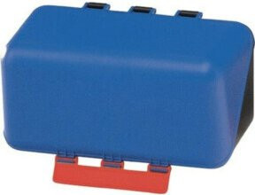 Gebrau Box aus ABS-Kunststoff in Blau, wasserdicht, B/T/H: 23,6 x 12,0 x 12,0 cm - Bild 1