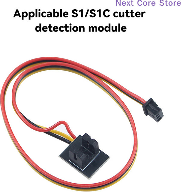 Anycubic Filamentschneider mit Materialbrucherkennung und PCB-Sensor für Anycubic Kobra S1, S1 Combo und S1C in Schwarz - Bild 1