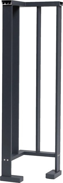 Eckset Linus Aluminium Anthrazit Geländer für Montage von oben B: 120 cm, H: 26 cm - Bild 1