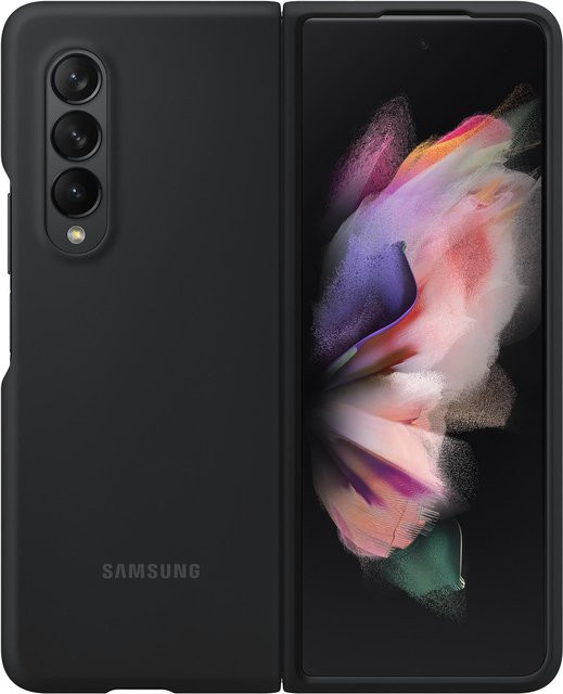 Samsung EF-PF926 Silicone Cover für Galaxy Z Fold3 in Schwarz - Bild 1