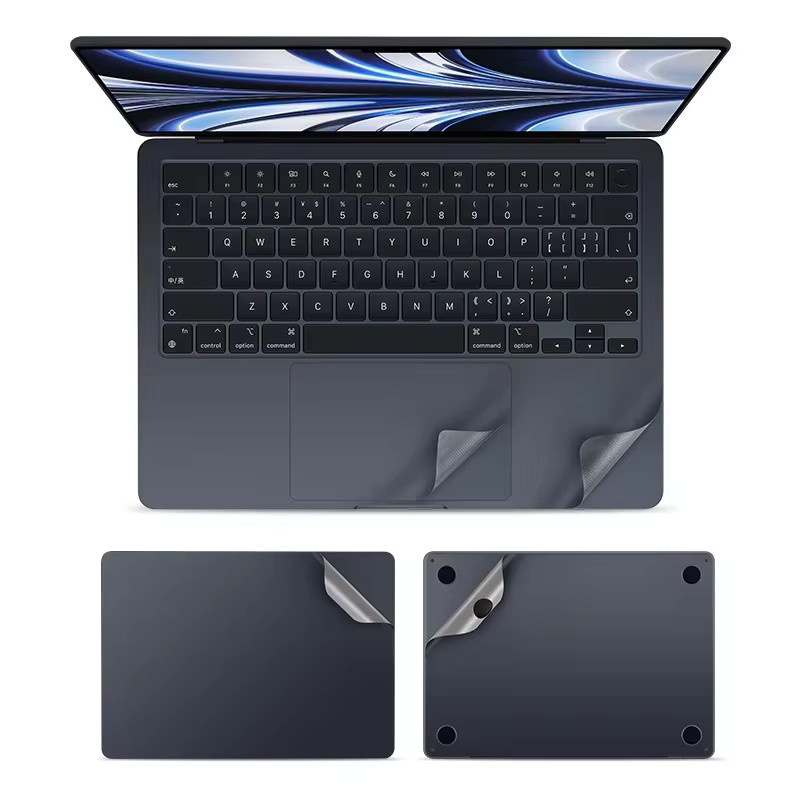 Apple MacBook Air 15,3 Zoll Schutzfolie Vollkörper-Skin Aufkleber in Multicolour für Modelle A2941 A3114 A3241 A3448 M5 M4 M3 M2 2023-2026 - Bild 7