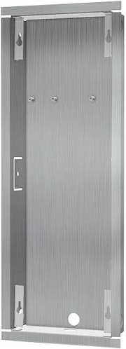 DoorBird Unterputz-Gehäuse für Video-Türsprechanlagen in Silber - Bild 1