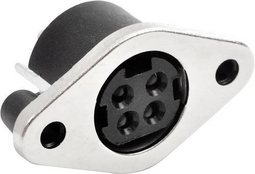 Kycon DC 4pol Panel KPJX-PM-4S-S Ladeadapter in Silber - Bild 1