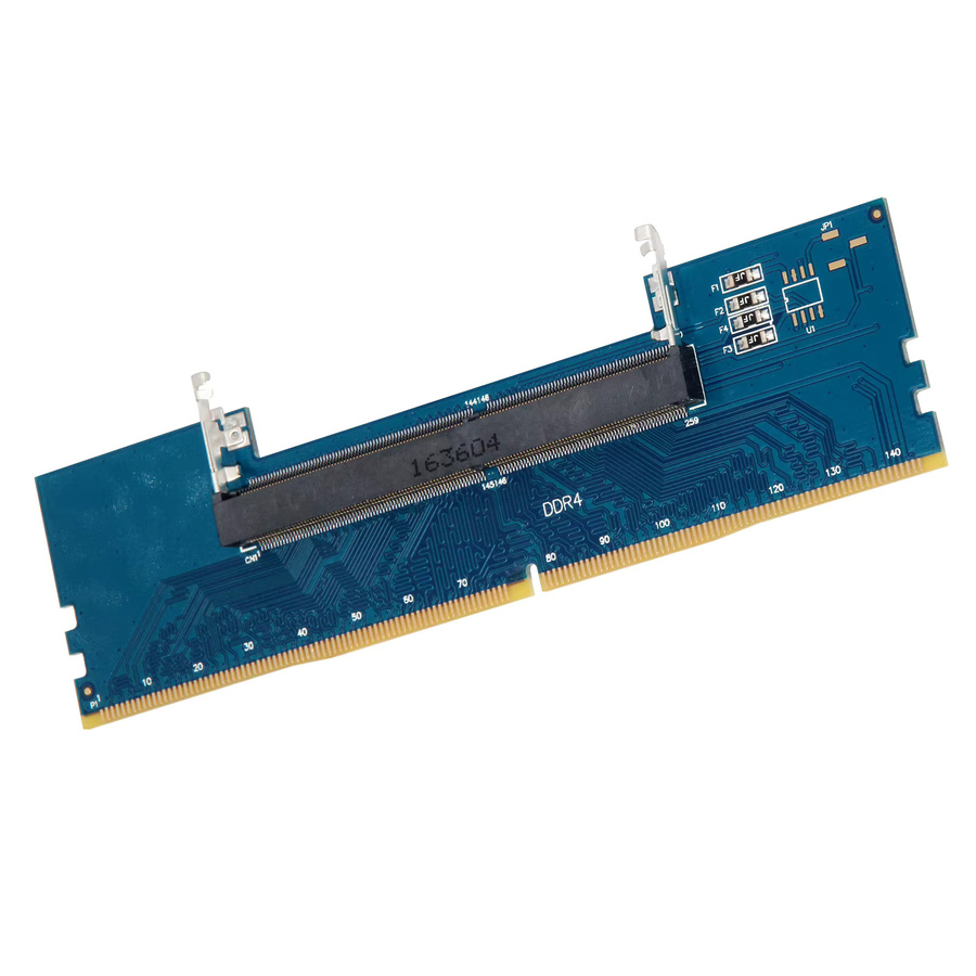 ALLOYSEED Laptop DDR4 SODIMM zu Desktop DIMM Speicherkarten-Konverter Adapter in Blau - Bild 7