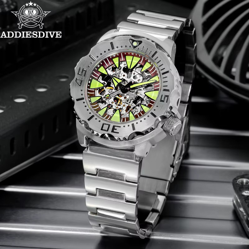 ADDIESDIVE Automatik Taucheruhr, Herren - Bild 3