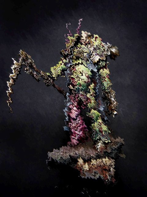 KIMERA Fantasy Defiler Figur, Resin Kit, 1/24, 75mm, unbemalt - Bild 1