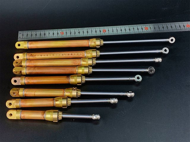 LESU CUT-Modell Bagger Mikrohydraulikflanschzylinder, Metall, Fahrzeuge - Bild 1