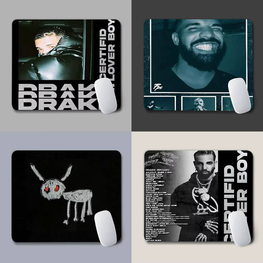 Singer D-Drake Hip-Hop-Mauspad in Multicolour als kreative Gaming-Tischunterlage - Bild 3