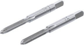 BGS Gewindebohrer Set M3 x 0,5 mm, 2-teilig, silber - Bild 1
