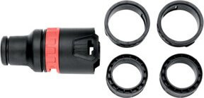 Metabo Anschlussmuffe Quick in Schwarz mit Innen-Ø 28 mm und Außen-Ø 35 mm - Bild 1
