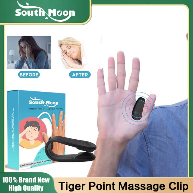 South Moon Akupressurpunkt-Clip, Unisex - Bild 1