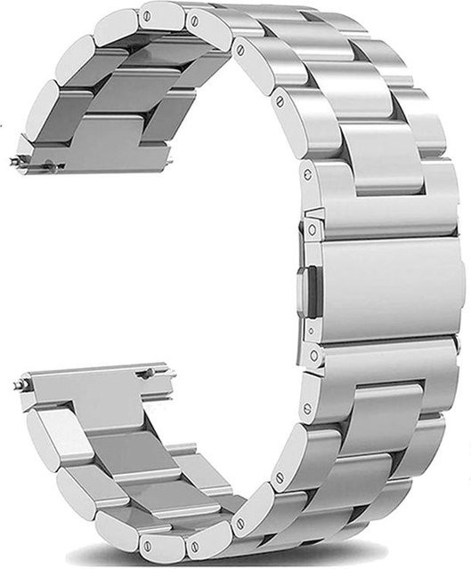 VA VA VOOM Uhrenarmband Edelstahl, Silber, Unisex, 22mm - Bild 1