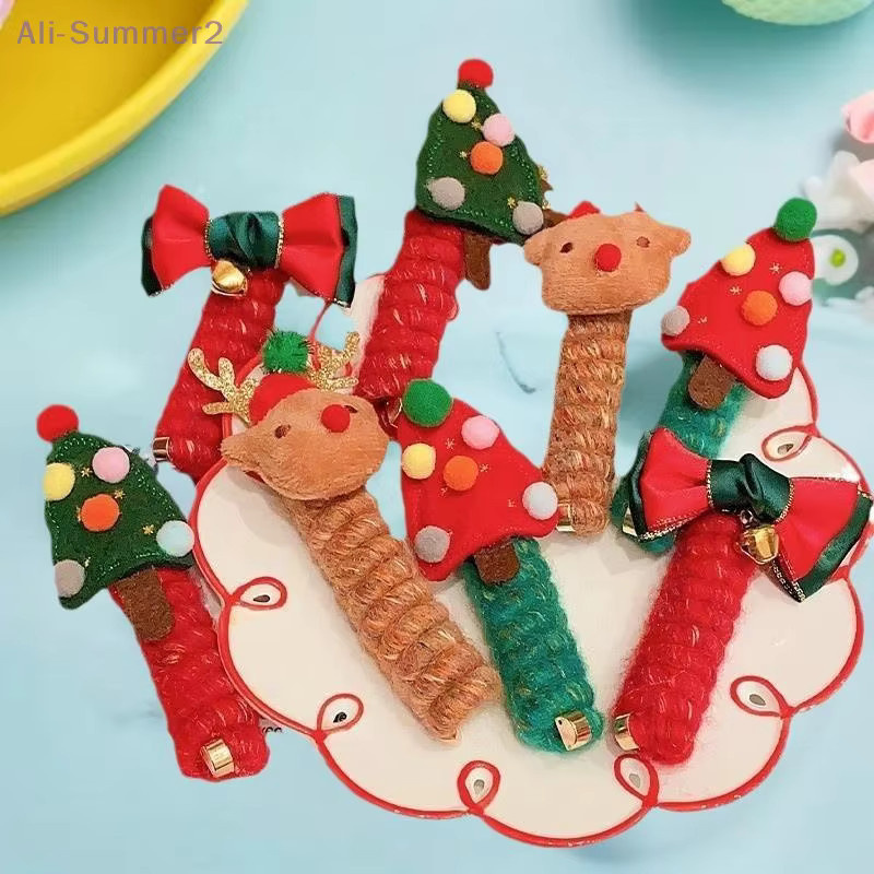 Haargummis Schneeflocke, Weihnachtshandschuh, Zuckerstangen-Anhänger, Damen - Bild 3