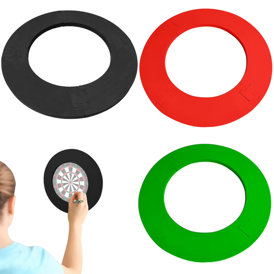 APWIKOGER Dartscheibe Surround, Schwarz, Schaumstoff, Zubehör - Bild 1