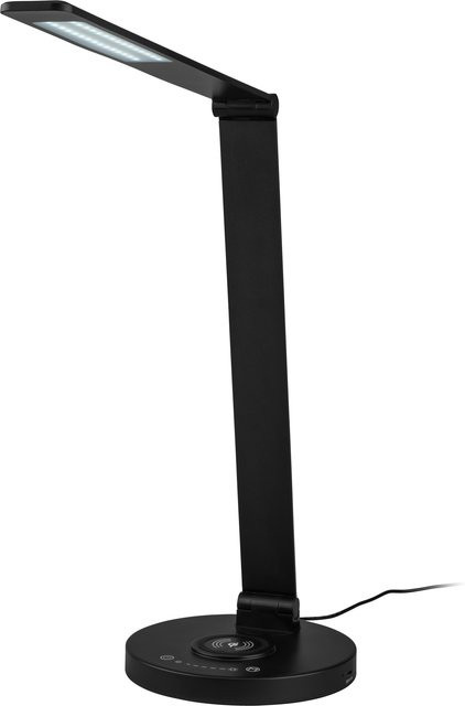 LIVARNO HOME LED Tischleuchte mit induktivem Laden und Dimmer in Schwarz - Bild 1