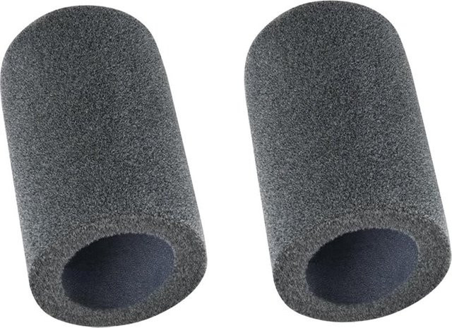 2er-Set beflockter Windschutzfilter in Grau für Fifine K688T, K688CT und K688 Mikrofone - Bild 1