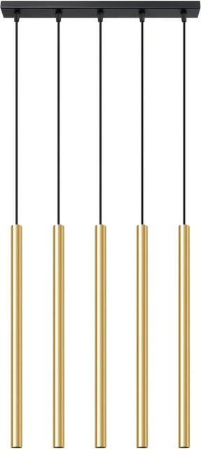 Sollux Lighting Pendelleuchte Pastelo 5L in glanzGold aus Stahl - Bild 1