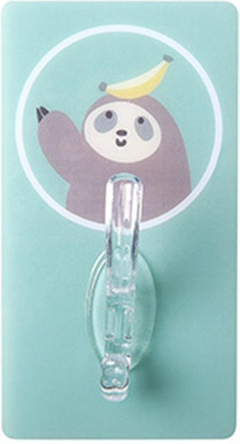 CosyHome Wandhaken aus Kunststoff mit starker Klebkraft für Küche und Badezimmer, transparent - Bild 1