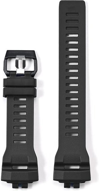Casio Uhrenarmband Silikon, Schwarz, Herren - Bild 1