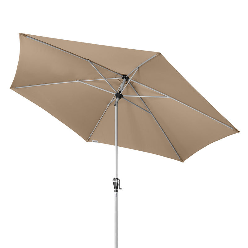 Doppler Sonnenschirm Mittelmastschirm Active Auto Tilt 320 in Greige mit Ø 320 cm - Bild 2