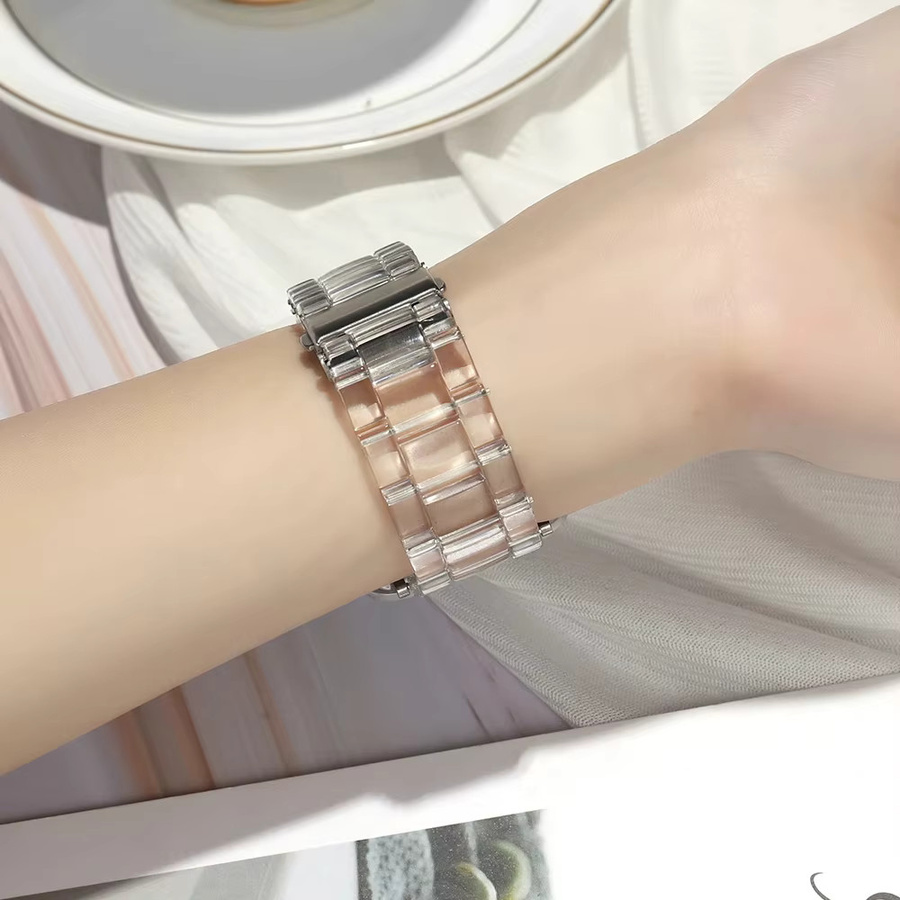 Samsung Armband für Galaxy Fit3, Kunststoff, transparent, bunt, Damen - Bild 3