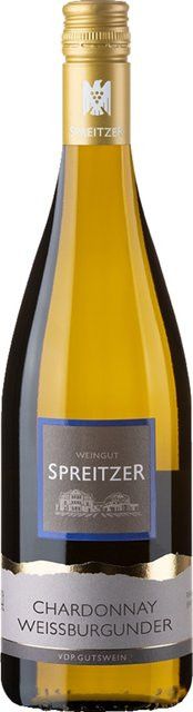 Spreitzer Weißwein Chardonnay & Weißburgunder, Rheingau, 2025, trocken, 0,75 l - Bild 1