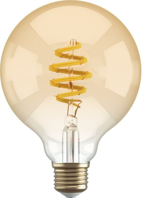 Hombli Filament Globe LED Leuchtmittel G95 CCT E27 in Gold/Amber, dimmbar - Bild 1