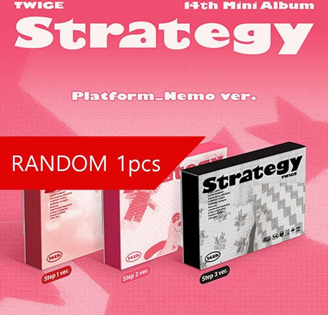 Strategy, 14. Mini-Album, TWICE, white - Bild 1