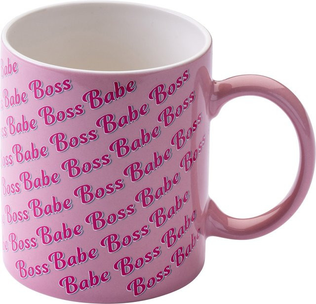 Paris Hilton Tasse Boss Babe in Pink, 350 ml - Bild 1
