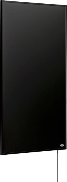 Könighaus Infrarotheizung Black Edition 1.200 W in Schwarz mit Kabelausgang rechts - Bild 1
