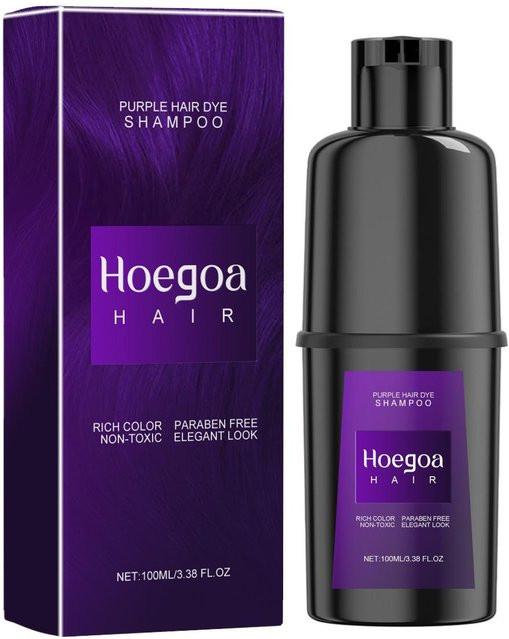 Perfect Skin Haarshampoo Lila, 2x 100 ml, für coloriertes Haar, Panax Ginseng Wurzelextrakt - Bild 1