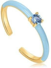 Wucifang Jewelry Ring, Emaille, Zirkonia, Gold, Damen - Bild 1