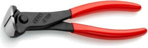 Knipex Vornschneider mit Kunststoffüberzug in Schwarz und Rot, 180 mm - Bild 1