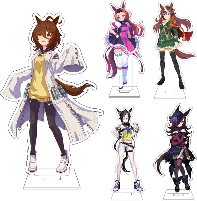 Bandai Uma Musume Pretty Derby, Acryl-Figur Ständer, 16cm - Bild 1