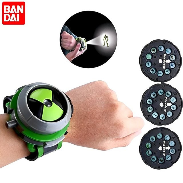 Bandai Ben10 Omnitrix Uhr, Projektor Uhr, Action Figur Spielzeug, ab 4 Jahren - Bild 1